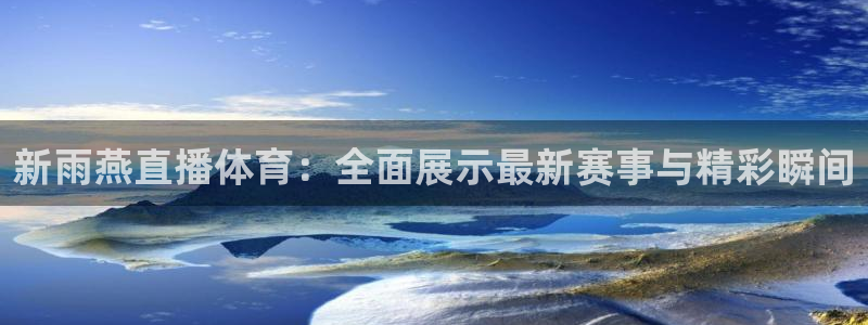 新雨燕直播体育：全面展示最新赛事与精彩瞬间